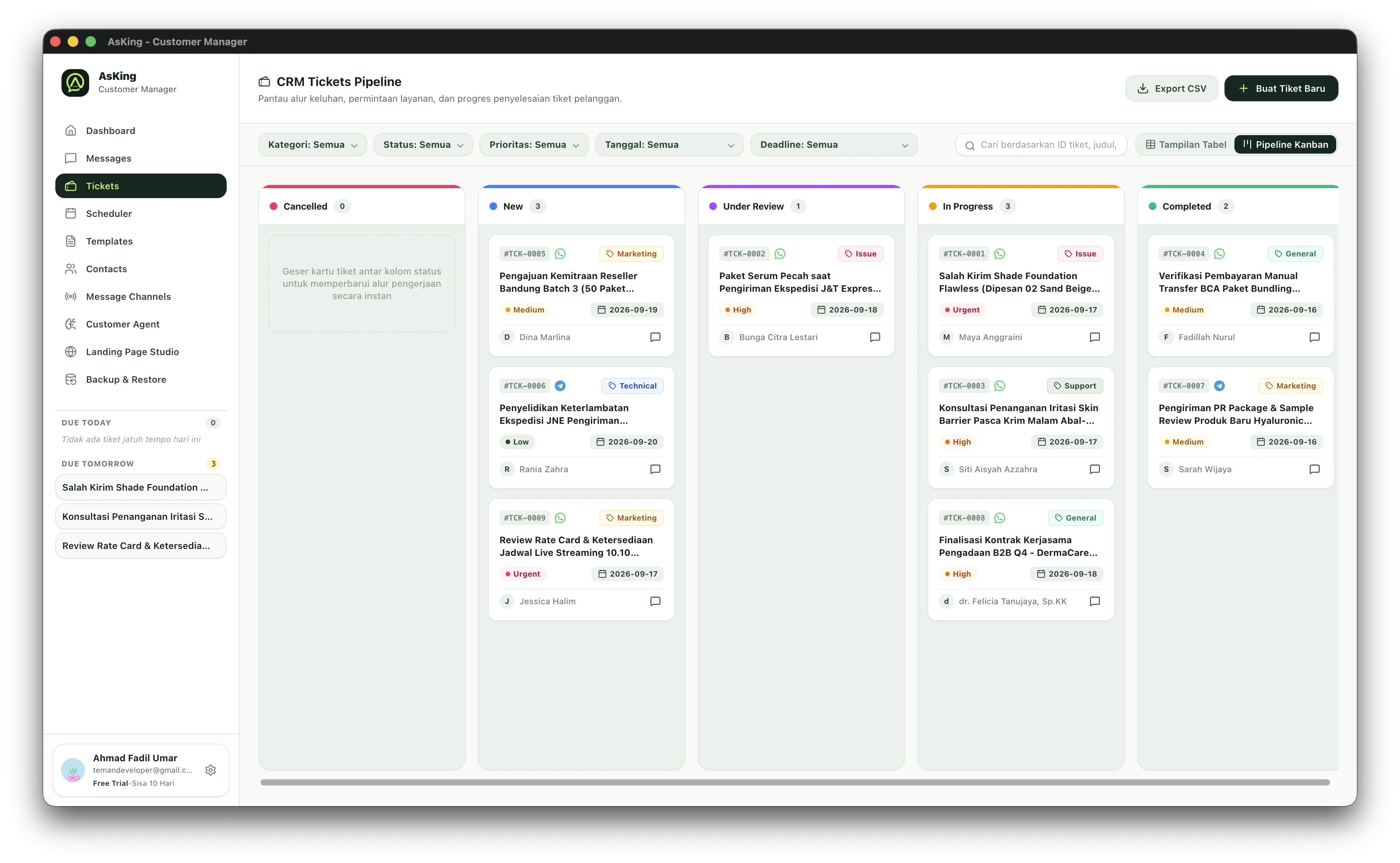 Tiket Kanban